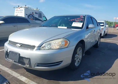 2013 Chevrolet Impala Lt z USA, uszkodzony, nr VIN 2G1WG5E31D1198905